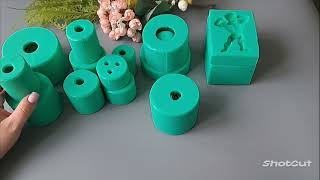 Распаковка форм к 8 марта от Emerald molds #мыло #мыловарение #мыловидео