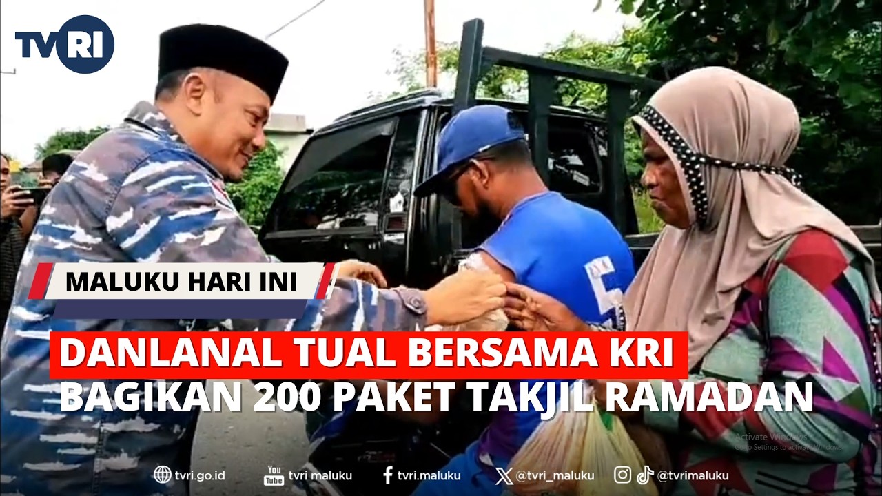 DANLANAL TUAL BERSAMA KRI BAGIKAN 200 PAKET TAKJIL RAMADAN - MHI 2/3/2026