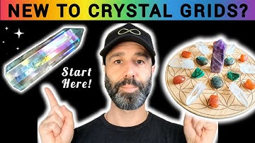 CRYSTAL GRIDS For Beginners ✨️( Start Here!) Must Have Crystals For Crystal Grids