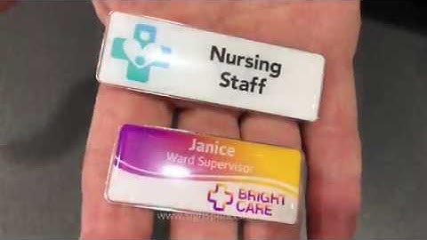 Custom Deluxe Domed Name Badges | Manufactured in Australia