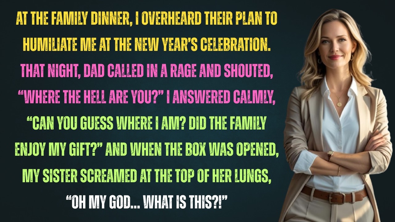 I Overheard My Family’s Plan to Humiliate Me… So I Made a Choice That Changed Everything.