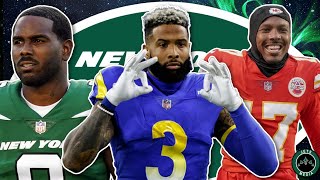 JETS WR UPDATE: OBJ To The Jets Is Very Real, Elijah Moore Trade & Mecole Hardman Signing