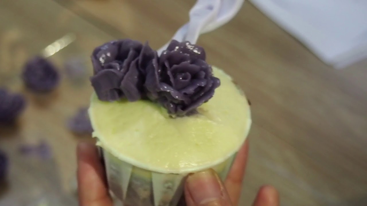 Mama Girl Baking Basic Korean Flower Piping Class YouTube