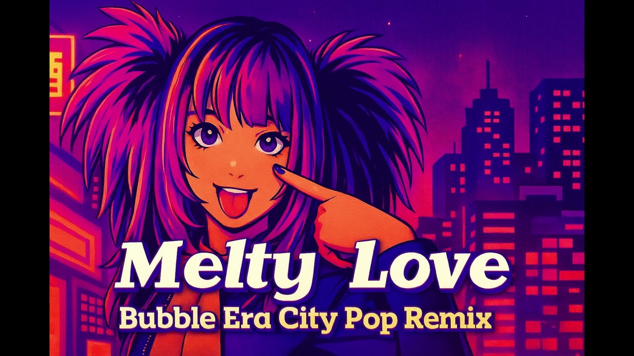【㊗️7万回再生！🎉】Melty Love / SHAZNA (Cover) - Bubble Era City Pop Remix ver. | FakeMusic Japan