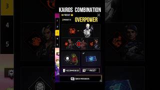 Kairos Character Combination 🔥 Best Character Combination | Kairos Character Ability #srikantaff screenshot 4