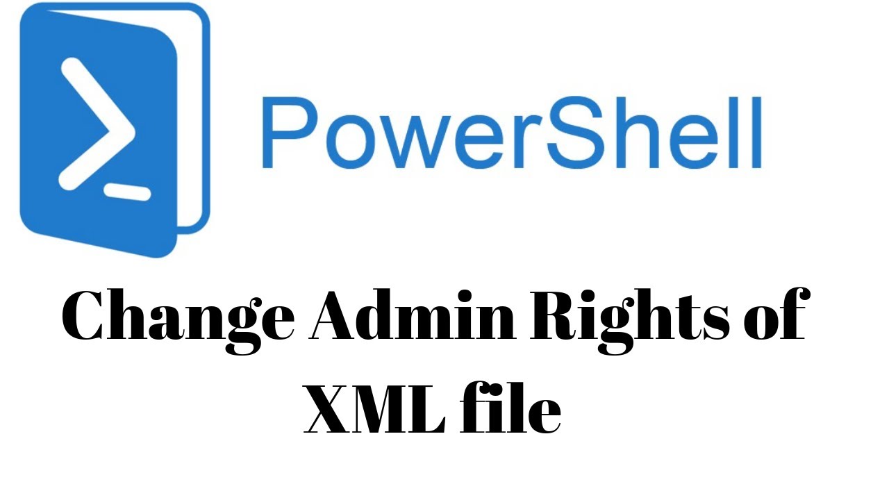 Change XML File Not Require Admin Rights Toolkit Require Admin Video