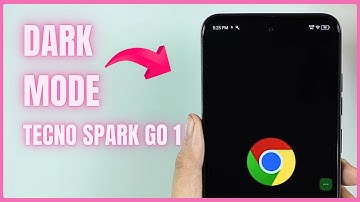 How to Enable Dark Mode Tecno Spark Go 1