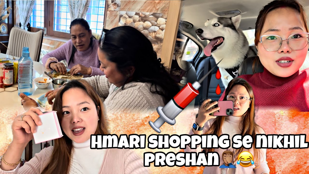 Mummy or meri shopping dekh k Nikhil Hogye pareshaan🤦🏽‍♂️😂|| Family Vlog