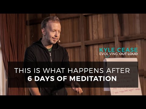 This is What Happens After 6 Days of Meditation