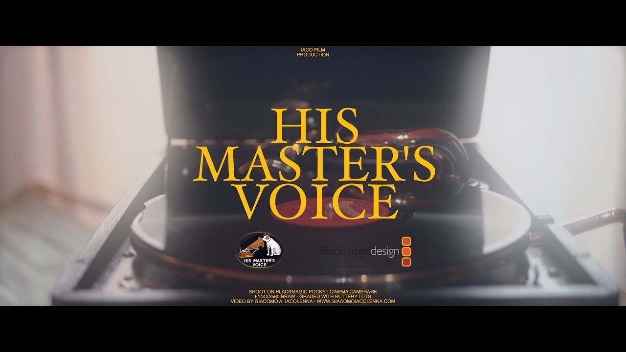 HIS MASTER'S VOICE // BMPCC 6K