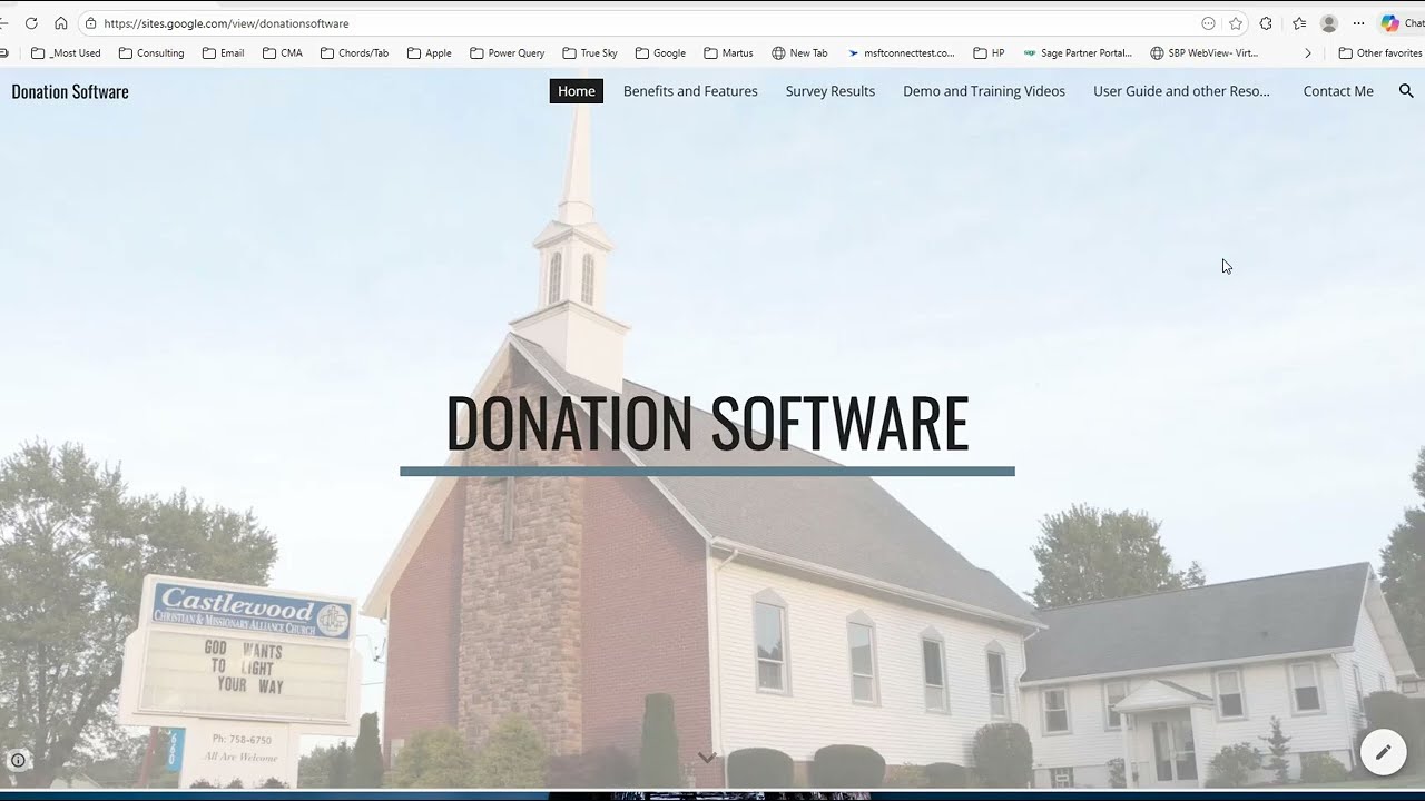 High Level Demonstration of the 2026 version of my Donation Software