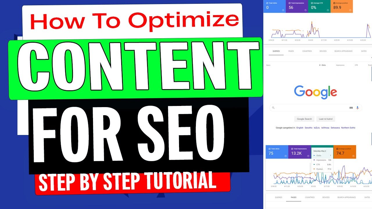 How To Optimize Your Content For SEO [Beginner Step-By-Step Tutorial ...