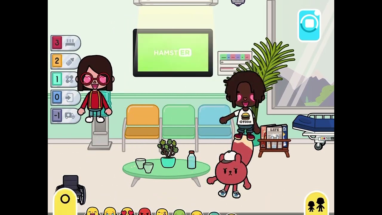 Did we save him? | Toca Boca Hospital |  Gaming with Bailey