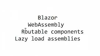 Blazor WebAssembly Routable components Lazy load assemblies
