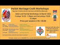 Polish folk craft   folk fabric necklaces