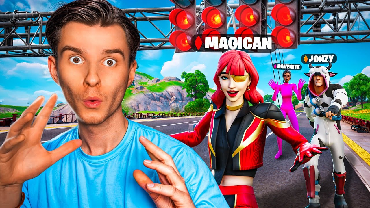 ROT = NICHT BEWEGEN (FORTNITE 2VS2 AMPEL CLASH)