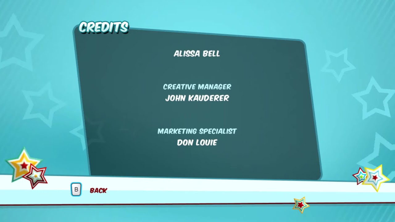 Backyard Sports: Rookie Rush (Credits) (Wii) (US)