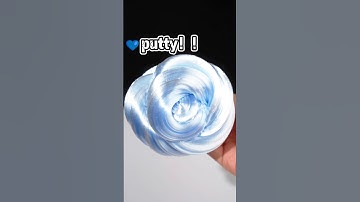 💙plz name this putty plz #slime #satisfyling #asmr #oddlysatisfying #putty #slymuslime #unboxing