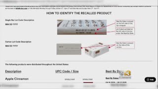 RX Bars Recalled For Potential Peanut Contamination