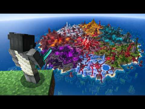 Surviving EVERY Minecraft Infection Mod at Once