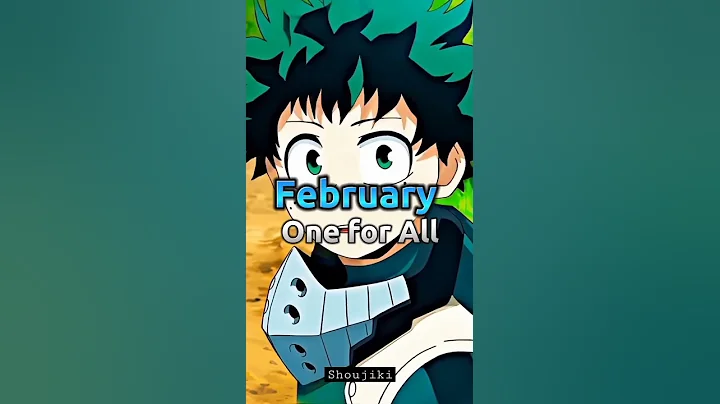 Your Month Your Quirk 💥( part 2) #mha