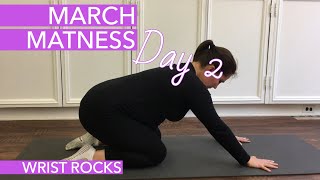 Our Prenatal Pilates Big 12, March Matness 2018 Wrist Rocks