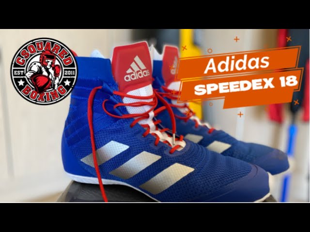 Åre Prestigefyldte spiralformet Adidas Speedex 18 Boxing Shoes REVIEW- GREAT BOXING SHOES WITH SURPRISING  COMFORT! - YouTube