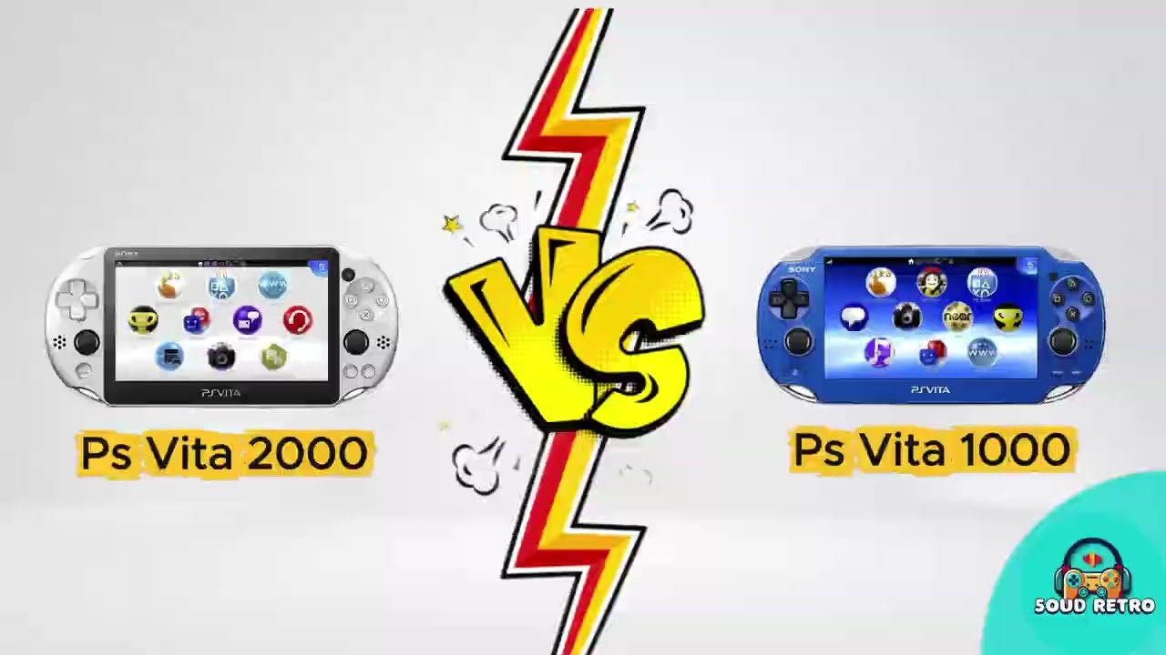 مقارنة بين Psvita1000 و Psvita2000