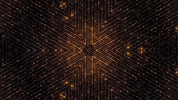 VJ Fractal  kaleidoscopic Abstract motion background   shining lights and sparkling particles 2160p