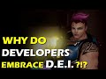 Why do developers agree to ruin their games with dei  meitm clip