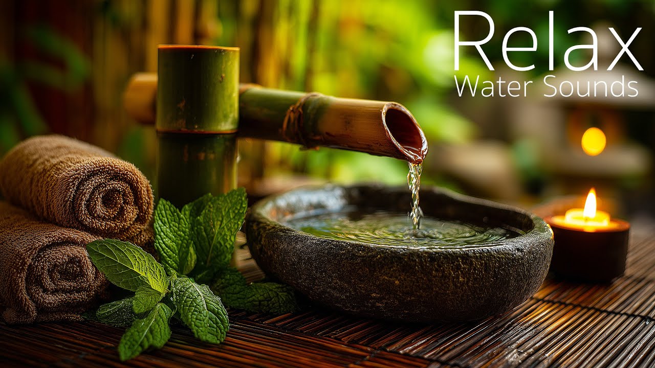 Water Calm Instruments Instant Peace of Mind 🌿 Water Sounds & Relaxing Music, Anxiety Relief ...