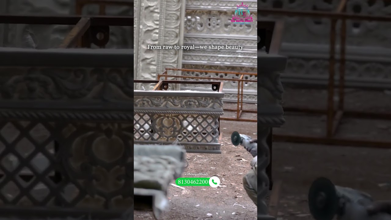 From Raw to Royal | Stunning Fiber Wedding Stage Design ✨