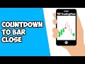 How to use Count Down To Bar Close in Tradingview !!