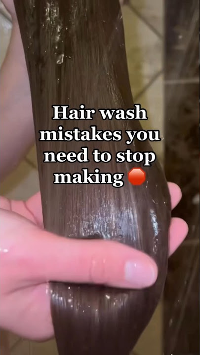 Do you make any of these mistakes? These may differ depending on hair type 🫶🏻 #haircareroutine