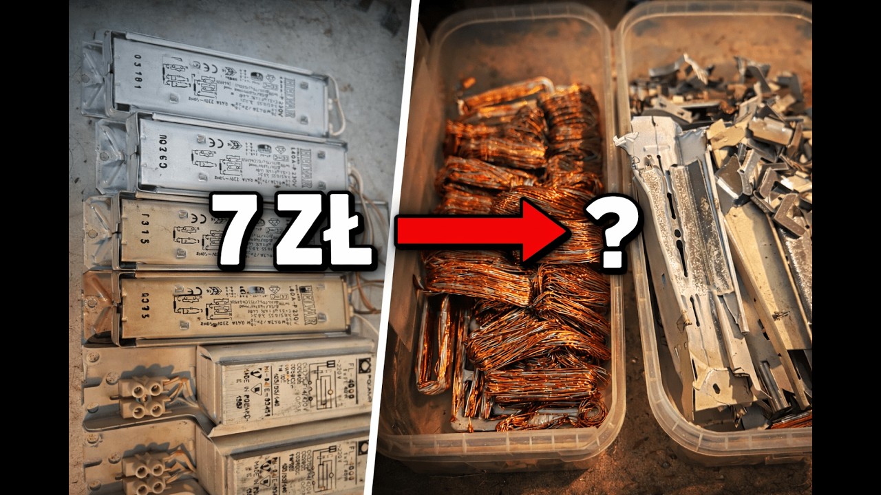 Kupiłem 3,5 kg stateczników za 7 zł – ile z tego wyszło?