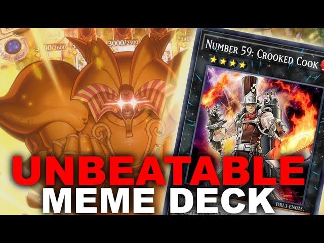yugioh master duel meme decks Now that I been on so much I understand this THE UNBEATABLE MEME DECK!! CROOKED