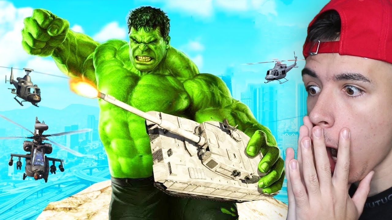 Ma Joc GTA 5 ca Incredibilul HULK!