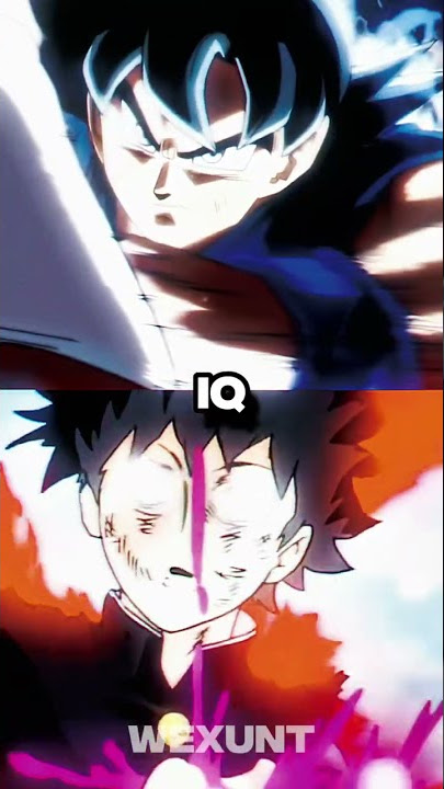 Mob Vs Goku #goku #mobpsycho100 #anime