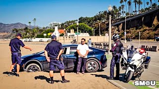 𝗪𝗥𝗢𝗡𝗚 𝗧𝗨𝗥𝗡: Police Cite Driver After Prius Gets Stuck in Sand screenshot 2