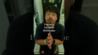 A Quick Treadmill Work Out