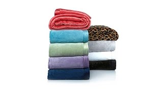Soft   Cozy Glimmersoft Blanket with Mink Binding