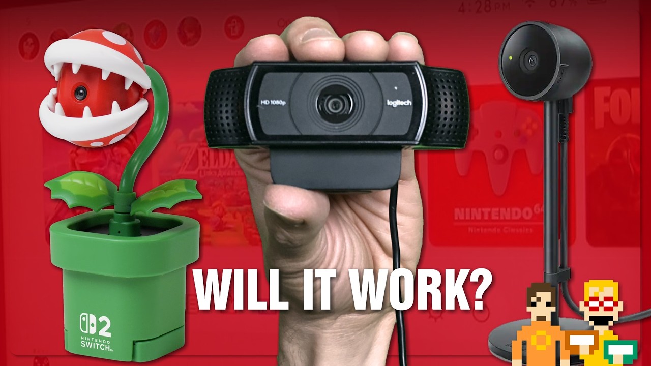 Alternatives to official cameras for Nintendo Switch 2