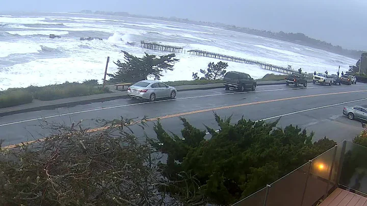 Seacliff State Beach Pier decimated by waves