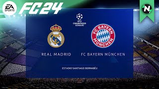 FC 24 - Real Madrid vs Bayern München | Champions League | Semifinal [60FPS]