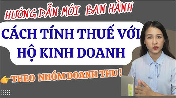 Hướng dẫn chính thức: phân nhóm HKD theo chính sách thuế mới 2026