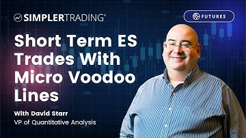 Futures Trading: Short Term ES trades With Micro Voodoo Lines | Simpler Trading