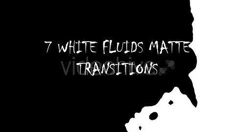 White Matte Fluids Transitions | Motion Graphics - Envato elements