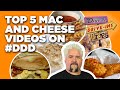 5 CRAZIEST #DDD Mac and Cheese Videos with Guy Fieri | Diners, Drive-Ins, and Dives | Food Network