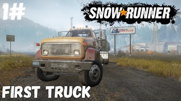 SnowRunner - (Michigan) - Episode 1 - First Truck