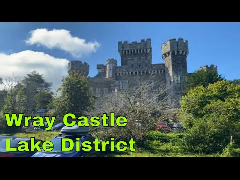 Wray Castle - Lake District, England historic building tour with walk in Windermere [4K UHD]